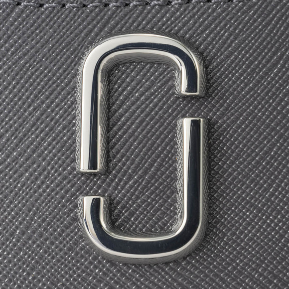 MARC JACOBS Coin Case The Utility Snapshot Leather Gray - Picture 6 of 9